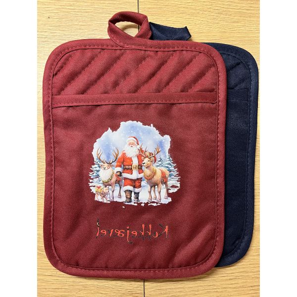 Gryteklut med julemotiv