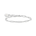 Thomas Sabo - Charm Coin Armbånd 3,8mm