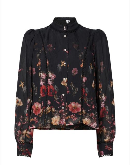 Romantica Shirt - Black/Romantica 