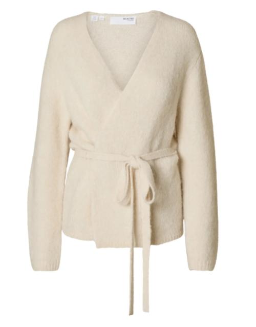 Gabella Knit Belt Cardigan - Birch 