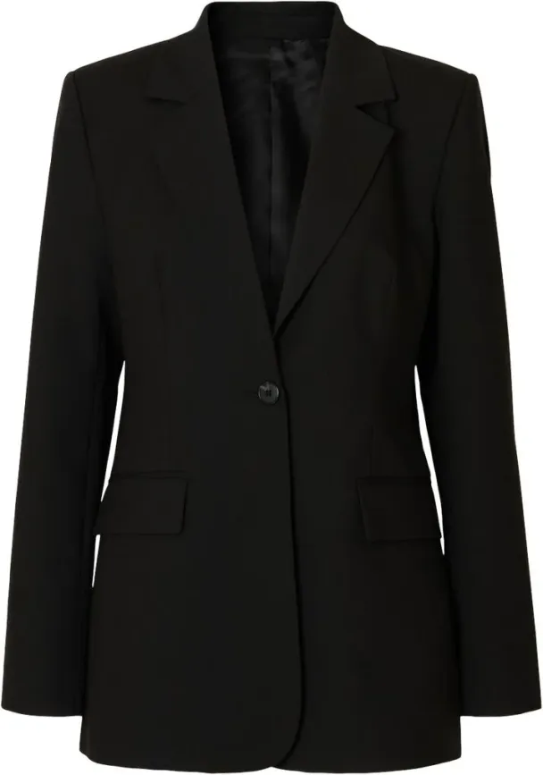 Fitted Aila Blazer - Black - Image 2