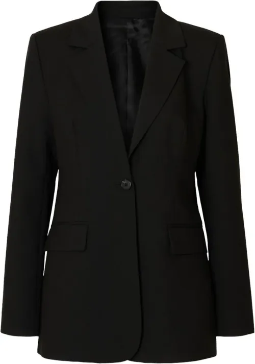 Fitted Alia Blazer - Black