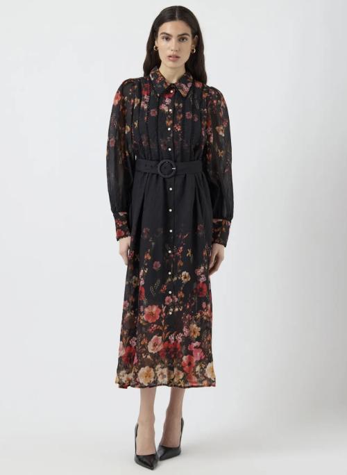 Romantica Long Dress - Black/Romantica 