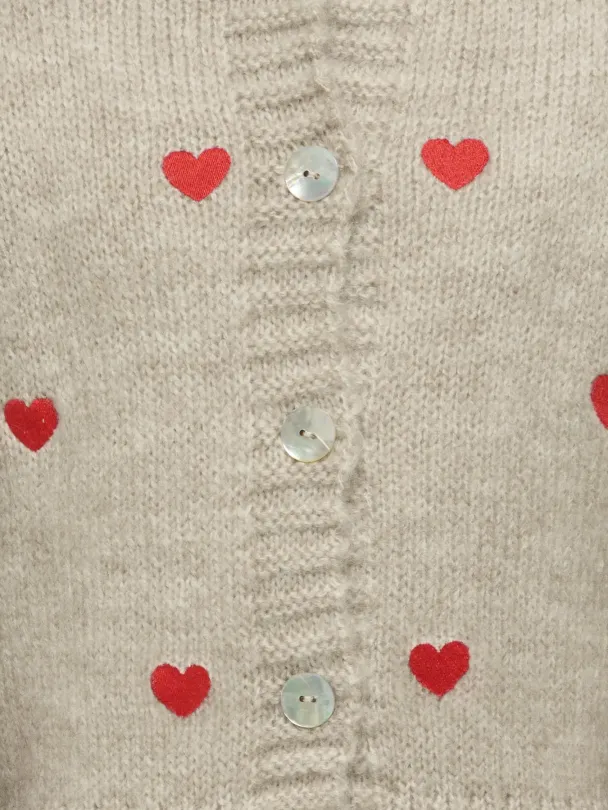 KMGsilla Cardigan Hjerter - Image 3