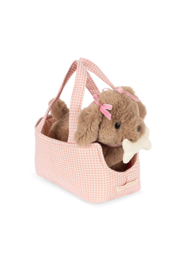 Maude Puppy - Pink Check - Image 1