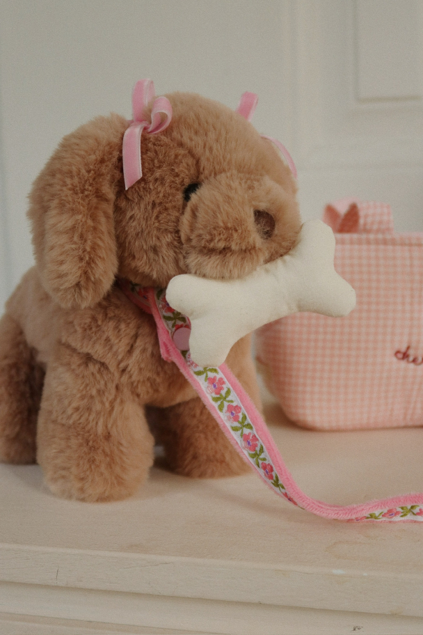 Maude Puppy - Pink Check - Image 4