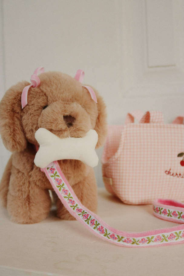 Maude Puppy - Pink Check - Image 5