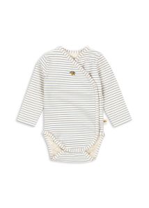 Konges Sløjd | Basic LS Newborn Body - Stripe Bluie