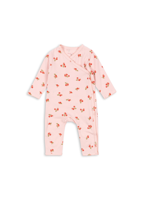 Basic Newborn Onesie - Rosa Pink - Image 1