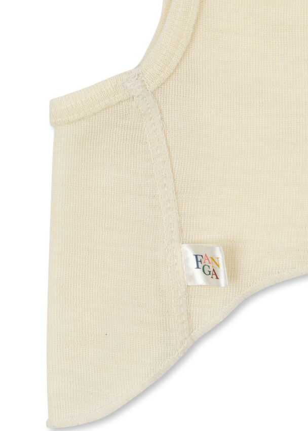 Erba Wool Balaclava - Beige Melange - Image 2