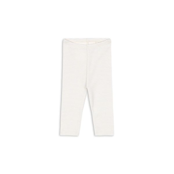 Fanga Fontana | Fio Stripe Leggings - Tea Stripe Gray Dawn