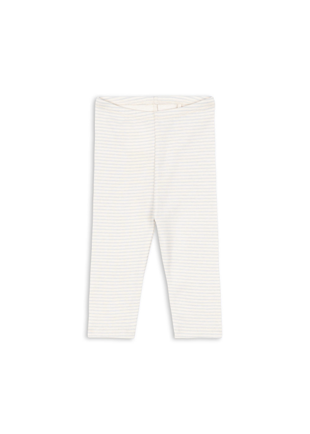 Fio Stripe Leggings - Tea Stripe Gray Dawn - Image 1