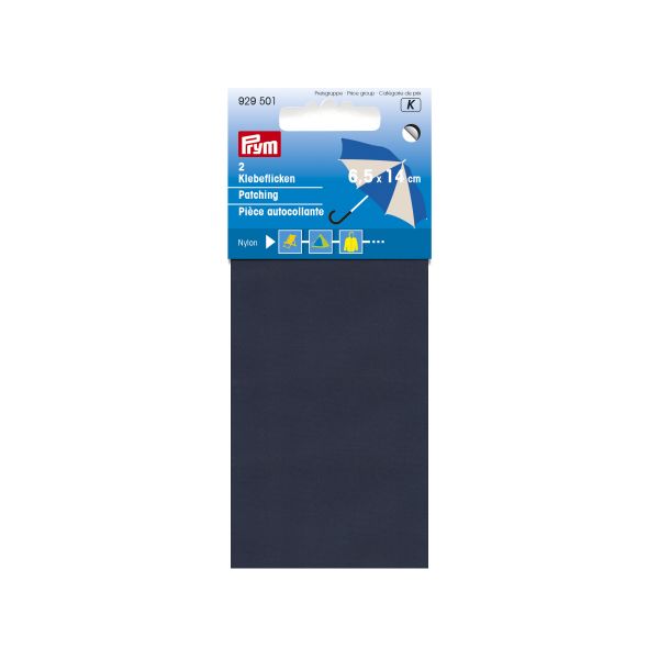 929501 NYLONLAP 6,5 X 14 CM MARINE selvklebende
