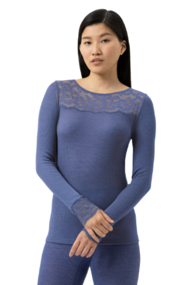 Wool Love, lang erm Blue - Image 2