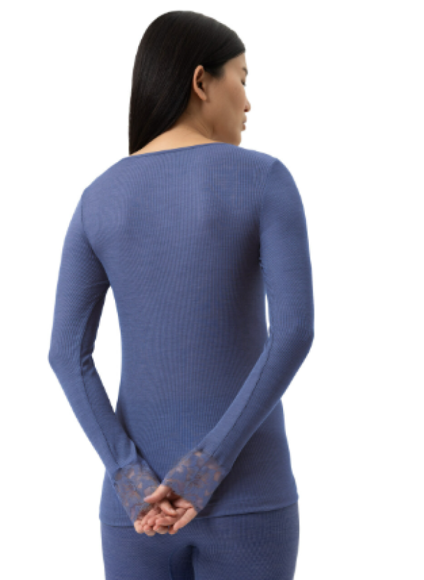 Wool Love, lang erm Blue - Image 3