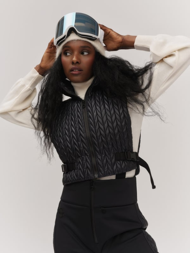 BONNIE BRAIDED DOWN VEST - Image 2