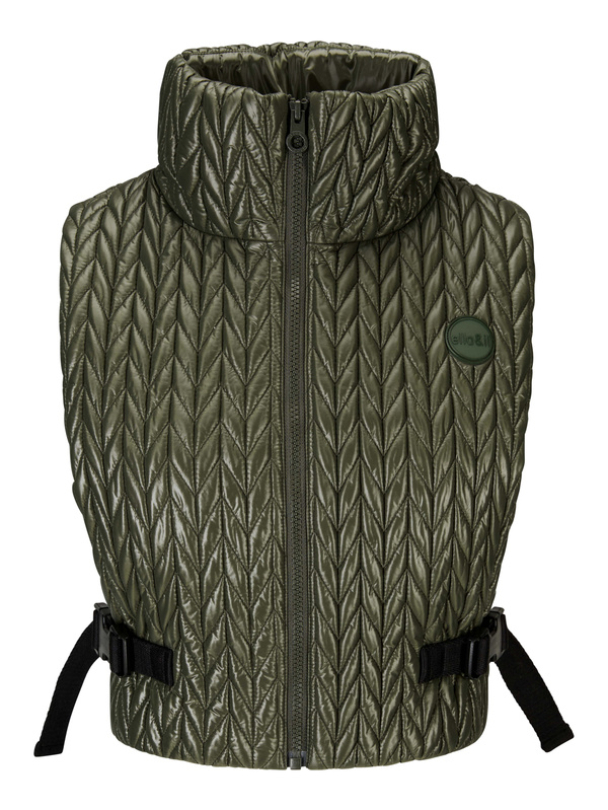 BONNIE BRAIDED DOWN VEST - Image 1