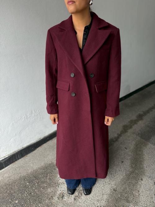 Royla Wool Blend Long Coat - Port Royale 