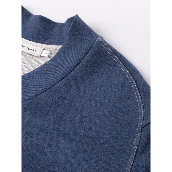 Tatiana Jersey Sweater Blue