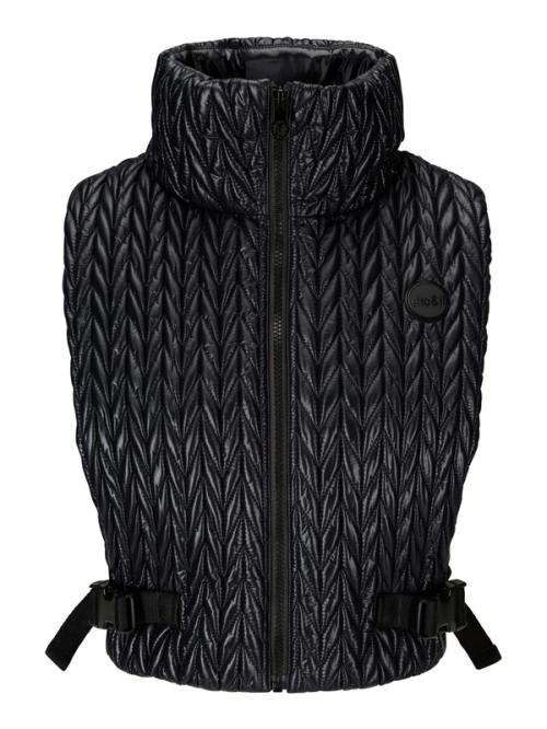 BONNIE BRAIDED DOWN VEST