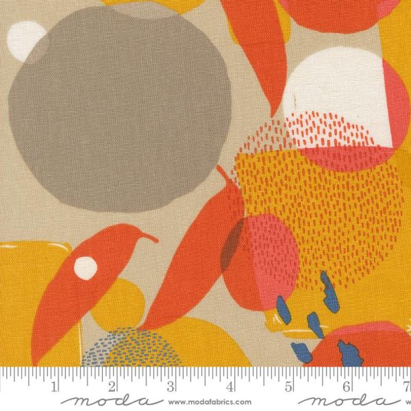 200 Urban Whisper Mochi Linen Stone  Moda 0.5m