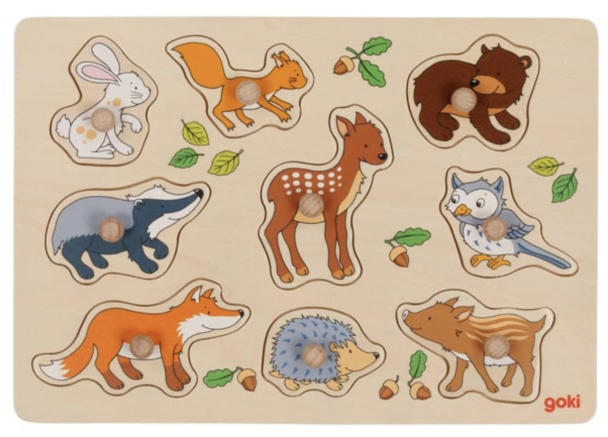 Puslespill Peg - Skogsdyr