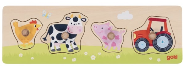 Puslespill Peg - På Gården