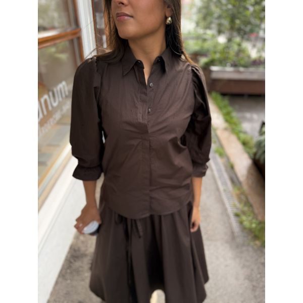 Amy Shirt - Chocolate