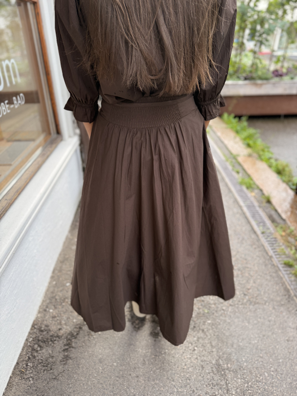 Astrid Skirt - Chocolate - Image 2