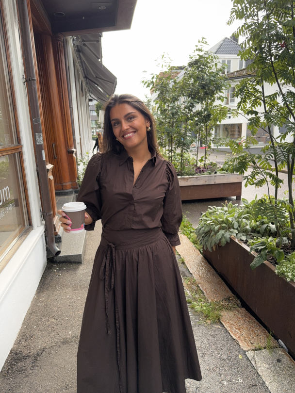 Astrid Skirt - Chocolate - Image 4