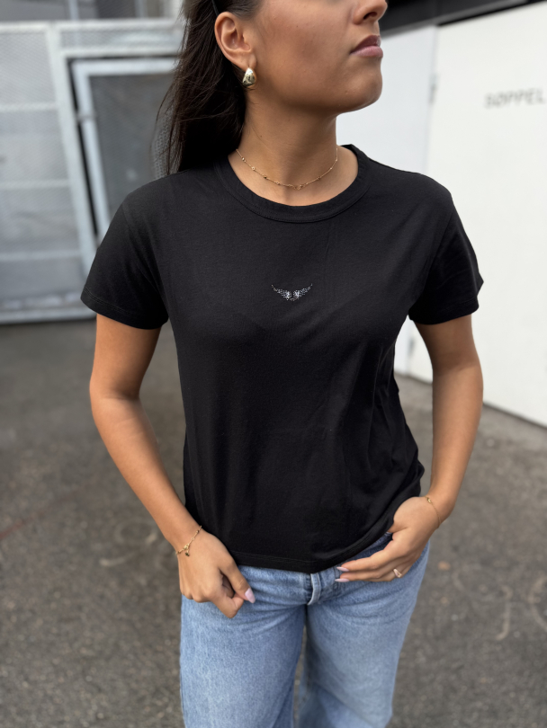 Marta T-shirt -  Black - Image 1