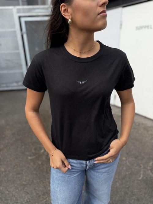 Marta T-shirt -  Black