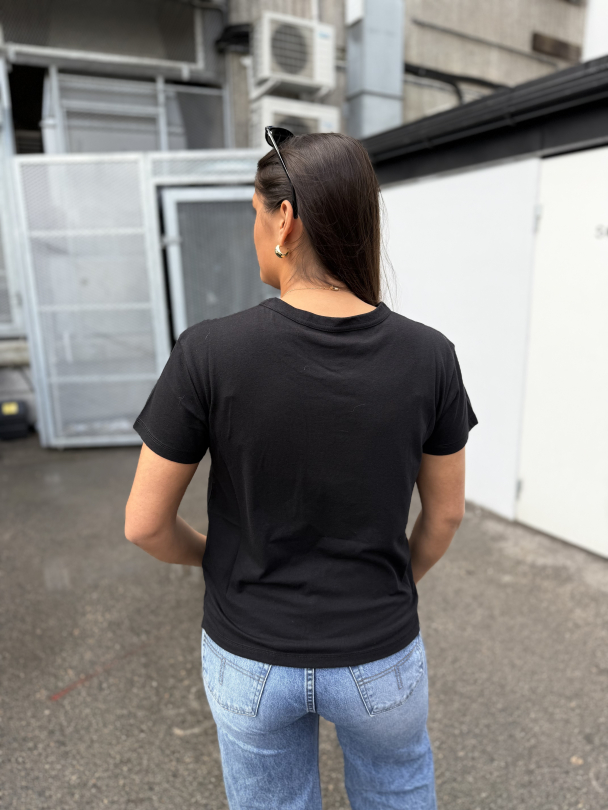 Marta T-shirt -  Black - Image 5