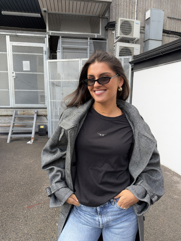 Marta T-shirt -  Black - Image 7