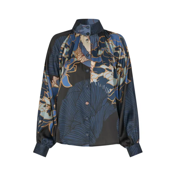 Nita Dea Blouse Alepidia Blue     |       Nita Dea Blouse Alepidia Blue fra Dea Kudibal