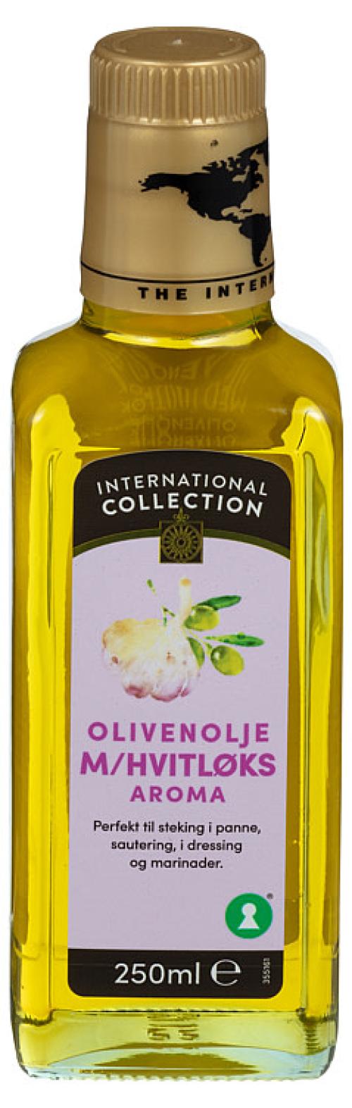 Olivenolje Hvitløk 250ml Intern.Collect