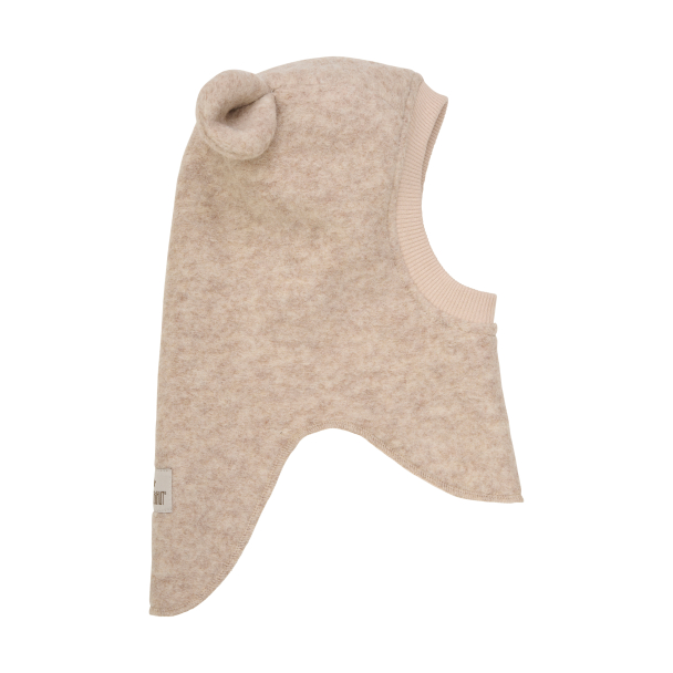 Balaclava Ears Wool - Sand Melange - Image 2