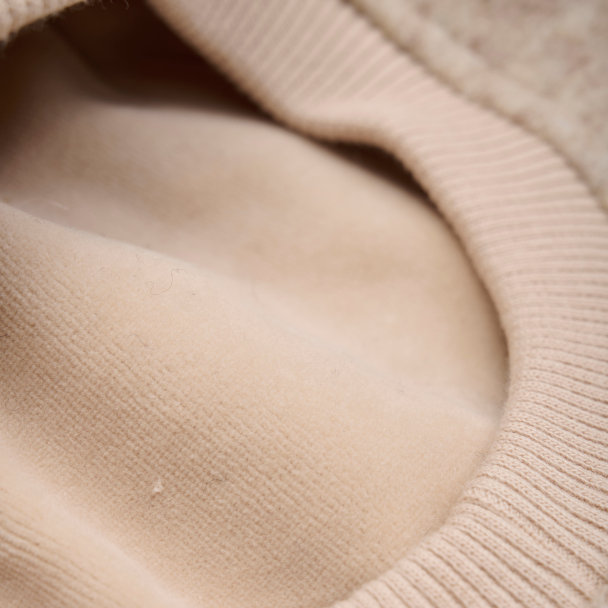 Balaclava Ears Wool - Sand Melange - Image 3