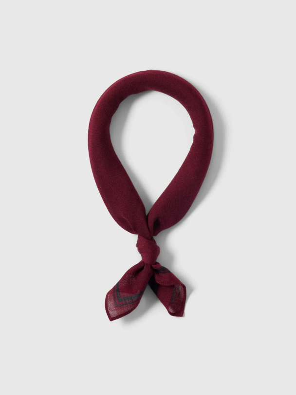 Ria Wool Scarf - Fig  - Image 1