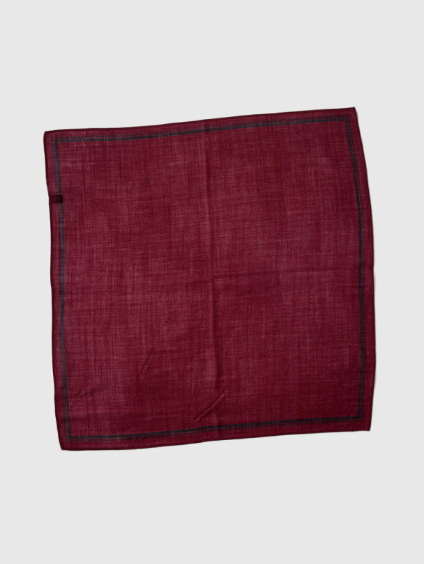 Ria Wool Scarf - Fig  - Image 2