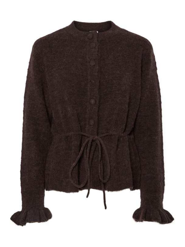 Thellis Knit Cardigan - Hot Fudge  - Image 2