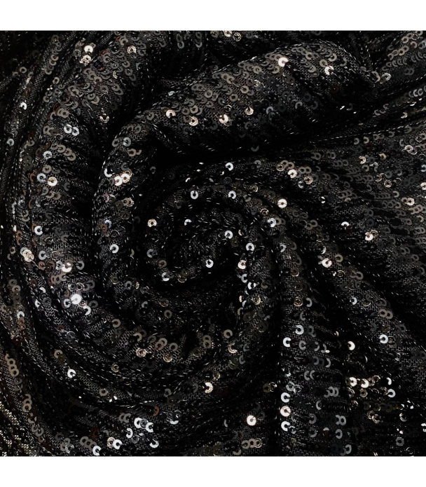 Hollyvood paljetter sort - Image 1