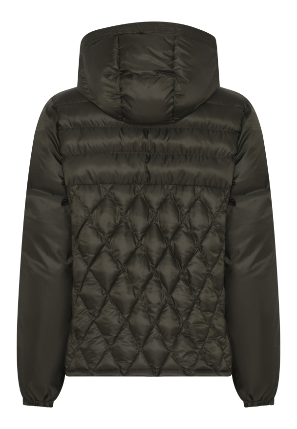 Vinterjakke Dun Mørk Army - Image 2