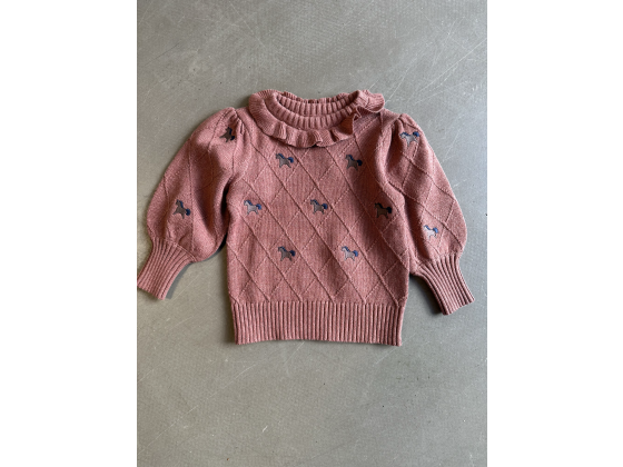 Lucie Unicorn Pullover - Ash Rose - Fliink