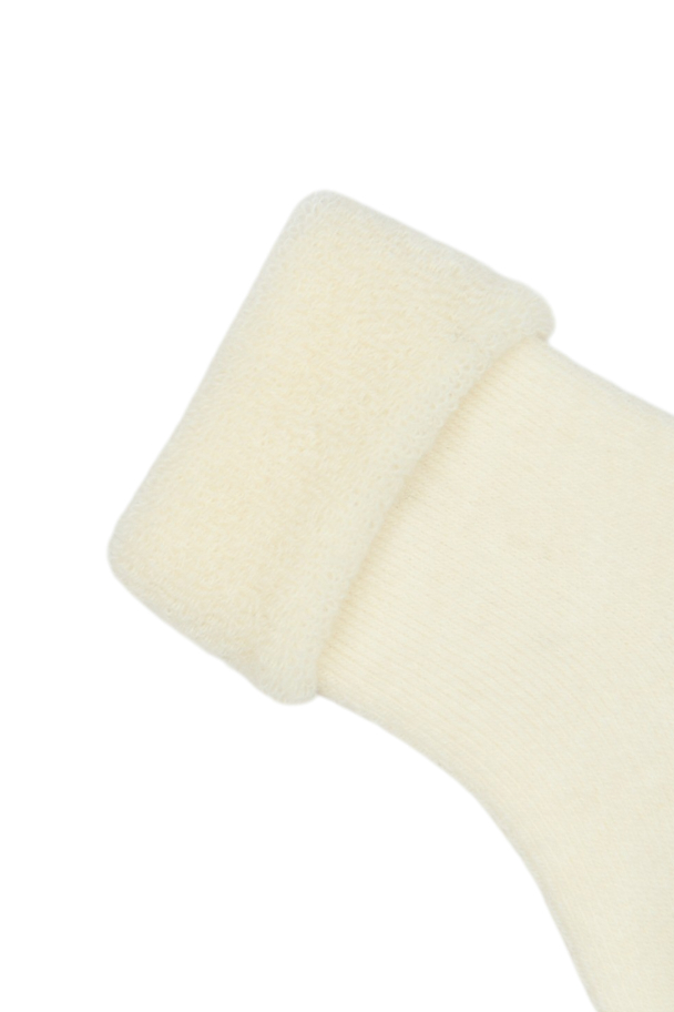 Wool Baby Socks - Off White - Image 2