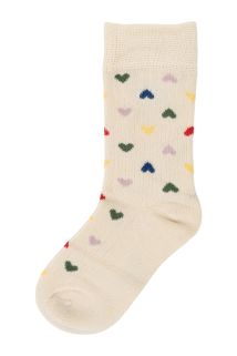 Bamboo Heart Socks - Multi