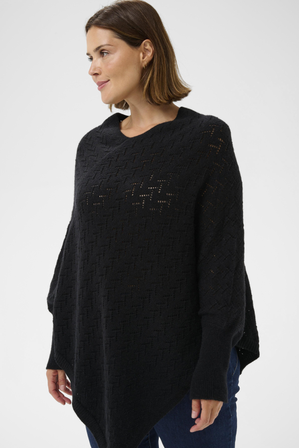 Kaffe Curve Olina poncho - Image 1
