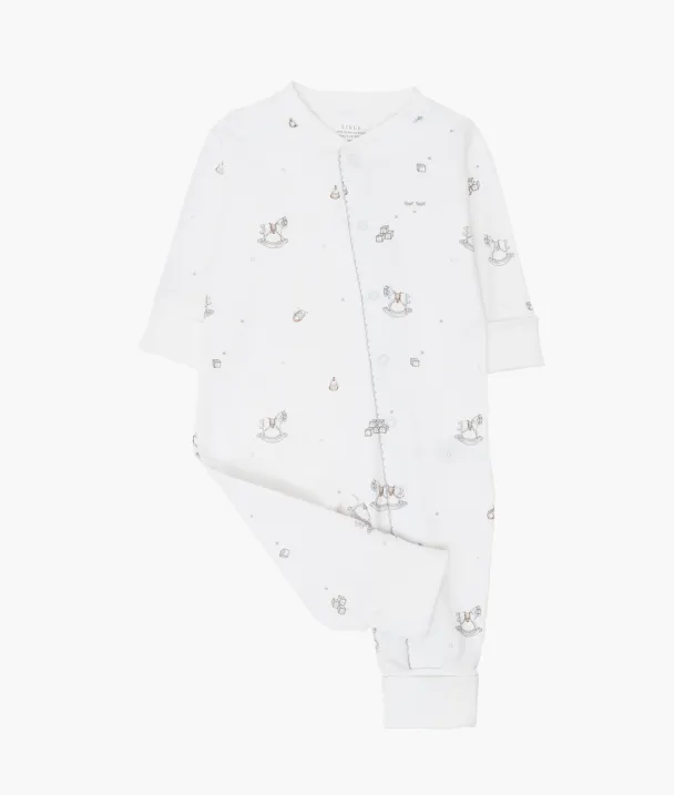 Rocking Horse Overall - White - Image 2