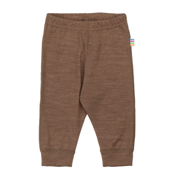 Leggings Ull Varm Brun
