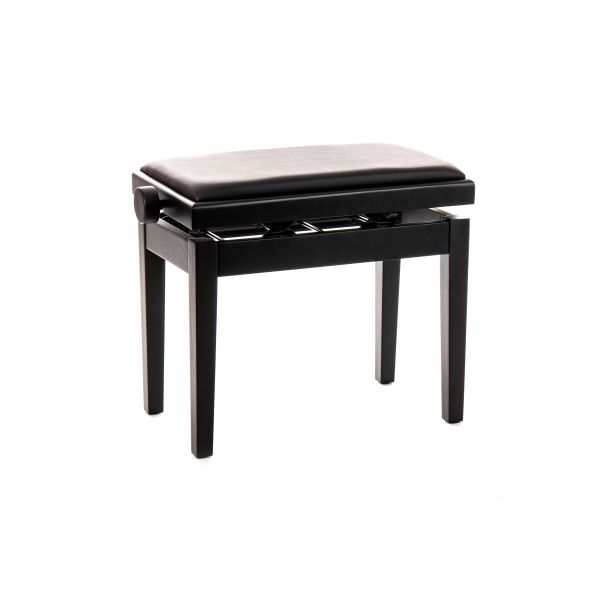 PIANOBENK MORGAN SORT MATT M/JUSTERING